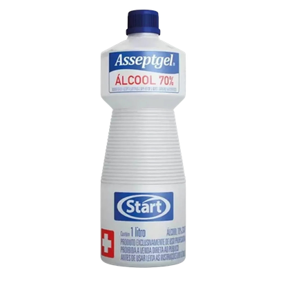 Álcool Liquid 70% 1L